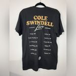COLE SWINDELL Official Concert Tour Band Merch TEE 90’s Country Women’s M NWOT Black Size M Photo 2
