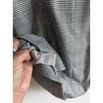 Neiman Marcus Neiman‎ Marcus Women's Gray Plaid Stretch Cap Sleeve Sheath Dress Size Large Photo 8