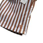 NWT Honey Mark Basil Wrap Top Cinnamon Stripe Size L Nursing Friendly Swim Tank Brown Size L Photo 7