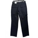 Mango  100% Cotton Pocket Cargo Jeans Pants Charcoal NWT Size 4/S Photo 2