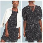 Cloth & Stone  by Anthropologie Sweetheart Tunic Dress Size Medium Black Photo 1