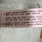 ZARA  pinstriped tan draped zipper mini skirt with bow Photo 7