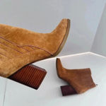 Marc Fisher Western Cowgirl Suede Boho Gadri Ankle boot size 7.5 Photo 10