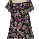 Reformation Nashville Linen Off The Shoulder Mini Dress Lanai Tropical Size XS Photo 5