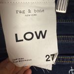 Rag and Bone  Dre Low-Rise Slim Bianca Blue Denim Boyfriend Jeans Size 27 Photo 10
