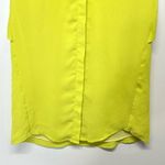 I. Madeline Lemon 🍋 Green Blouson Mini Sleeveless Dress Size Small Green Photo 5