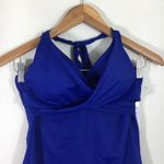 Athleta NWT  bra cup wrap tankini swimsuit top Photo 3