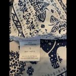 Sienna Sky blue and white elephant print tank size S Photo 3