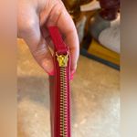 Loft Outlet Faux Leather Clutch Purse Bag Red NWOT Photo 3