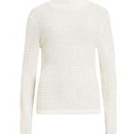 ALL SAINTS Connie Francesco Long Sleeve Top Chalk White Size XS Photo 1
