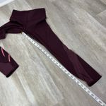 Lululemon All Meshed Up 7/8 Tight Bordeaux Drama / Flash Light Size 2 Photo 3