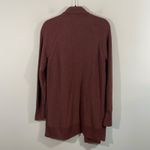 Gap Women Chocolate Brown Open Front Merino Wool Blend Cardigan Size MT NWT Photo 7