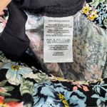 Loft  Ann Taylor Elastic Paper Bag Waist Floral Patterned Pants Women’s Large Photo 5