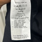 Armani Collezioni  Long Sleeve Half Zip Drape Front Black Mid Dress Sz 4 Photo 6