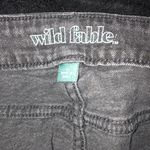 Wild Fable Black Denim Mini Skirt Photo 3