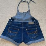 Womens Nissi Romper Jeans Shorts Blue Photo 3