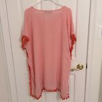 Tuckernuck Pomander Place Katie Tassel Caftan Swim Cover Up Pink Size S/M Photo 4