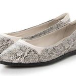 Cole Haan ๐ Grand Ambition Skimmer Viper Snakeskin Flats Photo 0