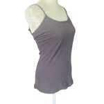 14th & Union  dark gray stretchy tank top cami with adjustable straps women's M Photo 1