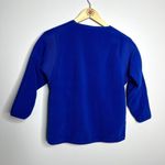 Acadia Blue Fleece Sweater Photo 4
