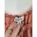 Wonderly  Midi Dress Women XL Coral Tiered Beach Prairie Peasant Coquette Western Photo 2