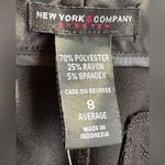 New York And Company  Gray Mid Rise Bootcut Stretch Dress Pants SZ 8 Photo 7