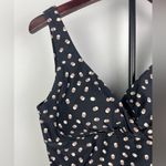 Seekers Australia Black Shaping Tan White Polka Dot One Piece Bathing Suit Sz 10 Photo 7
