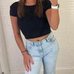 Edikted Black Backless Crop Top Photo 0