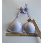 Victoria's Secret  PINK SWIM Push-up Halter Triangle Top Violet Size L NEW Photo 8