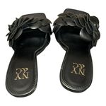 New York & Company Chana Flower Women's Heels size 7 like new Black Photo 4