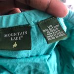 Mountain Lake Sea blue tiered maxi skirt with ruffles and a flowy, lightweight design   Photo 3