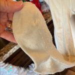 Vera Wang Simply Vera Beige Knit Tights Womens 1/2 Photo 5