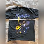 PRINCE Purple Rain Official Paisley Park Merch Unisex Music Band Tee Sz L EUC Black Size L Photo 3