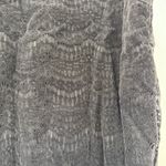 Loft  Black‎ Textured Eyelet Velvet Sleeveless Keyhole Back Top Sz S Photo 5