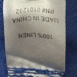 Lulu B 2 Pocket Pullover‎ Top Womens Sz 1X Linen Lagenlook Beachy V Photo 7