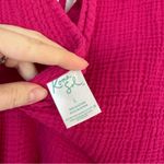 Kona Sol  Fuchsia Pink Beach Coverup Shirt Size Large Photo 6