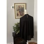 Cato  Women’s Medium Long Sleeve Pullover Tunic Top High Lace Neck Photo 5