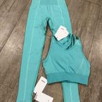 Gymshark ultra seamless spearmint green High-Waisted Leggings and sport bra π» Photo 5