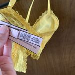Victoria's Secret Yellow Bralette Photo 4
