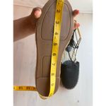 Eileen Fisher black Lace Leather Espadrille size 7.5 Photo 4