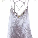 Free People XS Silver Haze V-Neck Strappy Camisole Tank Top Photo 2