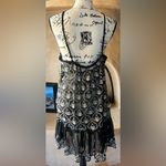 Anthropologie  Sheer Embroidered Mini Dress Photo 5