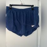 Nike Dri-FIT Dark Navy Blue Artic Print Running Active Wear Shorts Sz Large Photo 4