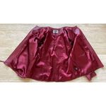 Avenue  Red Leather‎ Jacket Special Edition No. 2009  Size 22/24 Photo 6