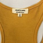 Heart & Hips Mustard Yellow Bodysuit women’s size small Photo 1