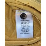 Candie's Candie’s~ V-Neck Sleeveless ~ Size Small ~ Gold Yellow Photo 7