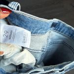 MOTHER Fish Out Of Water High Waisted Rider Ankle Fray 29 Blue Photo 10