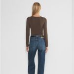 Babaton Contour Crew Long sleeves tan Bodysuit size small Photo 1