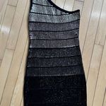 Arden B  Stretch Ombre One Shoulder Sequin Body Con Dress - XS Photo 1