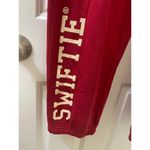 Taylor Swift  Sweatpants "Swiftie" RED Size 3XL Photo 1
